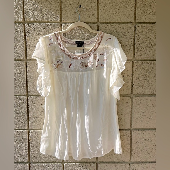 AS by DF Tops - NWT AS by DF Viola floral top, M